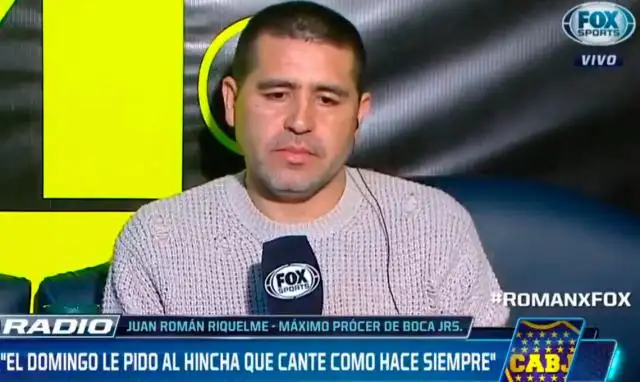 Román Riquelme: "El técnico y los jugadores saben que no están jugando bien"
