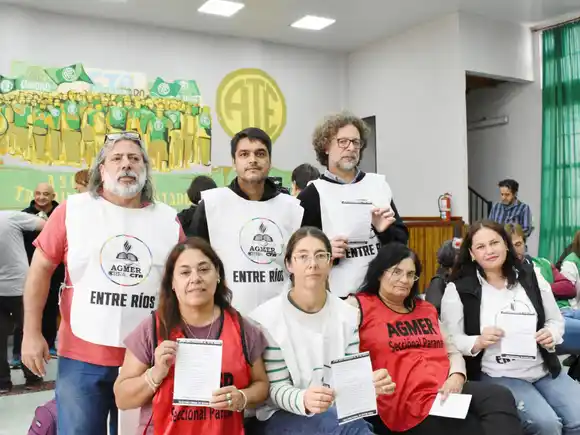 AGMER convocó a dos jornadas de protesta en Entre Ríos