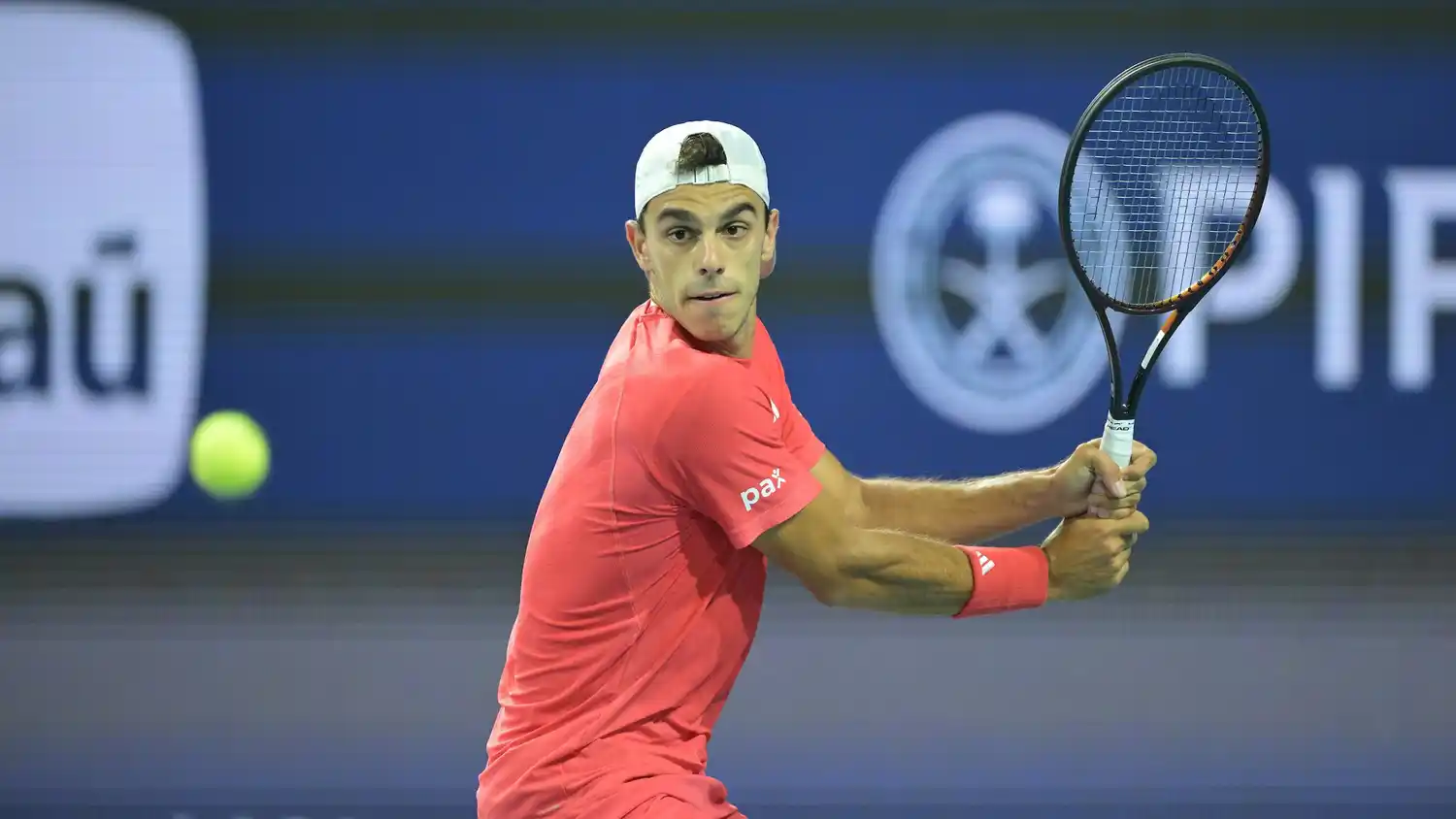 Tras la lluvia. Francisco Cerúndolo buscará cerrar su partido y meterse en los cuartos de Miami