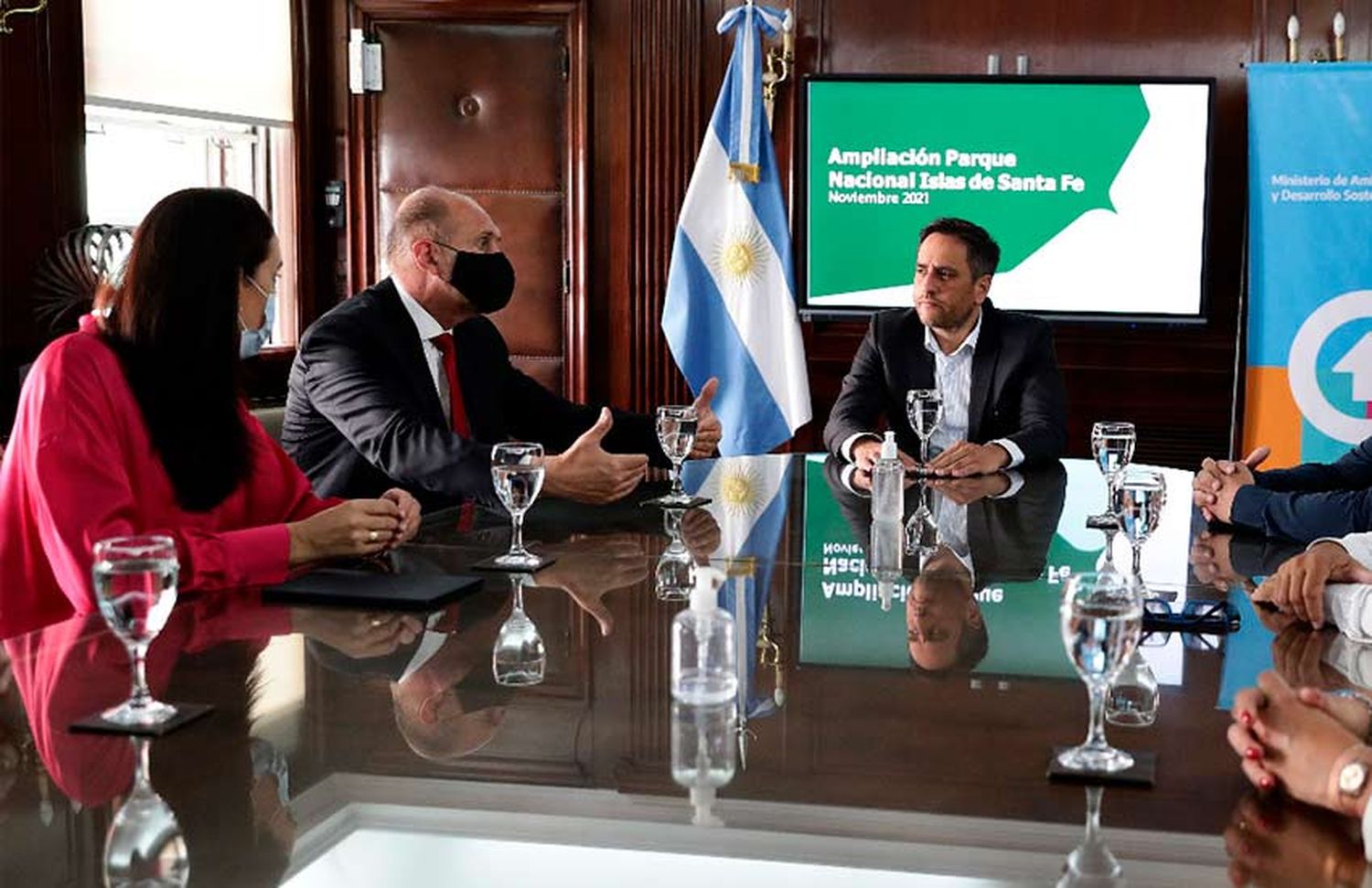 Omar Perotti se reunió con Juan Cabandié: “Desde que asumimos la gestión, nos comprometimos a proteger la zona del Delta”