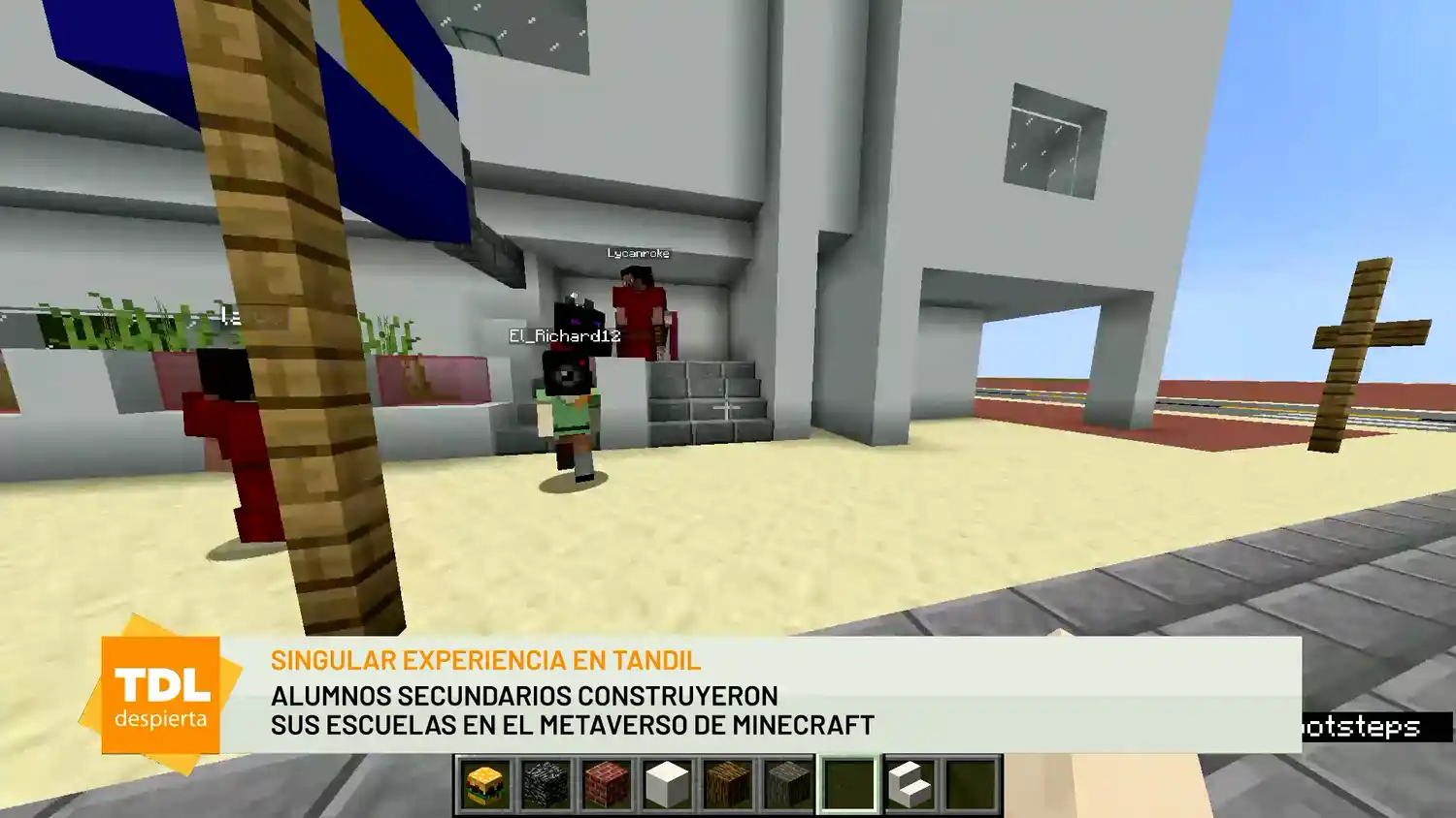 Primer desayuno desde el metaverso de Minecraft – Tandil Despierta