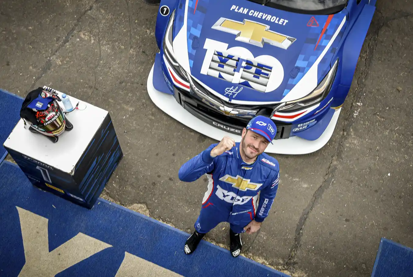 Canapino, vencedor en Entre Ríos.