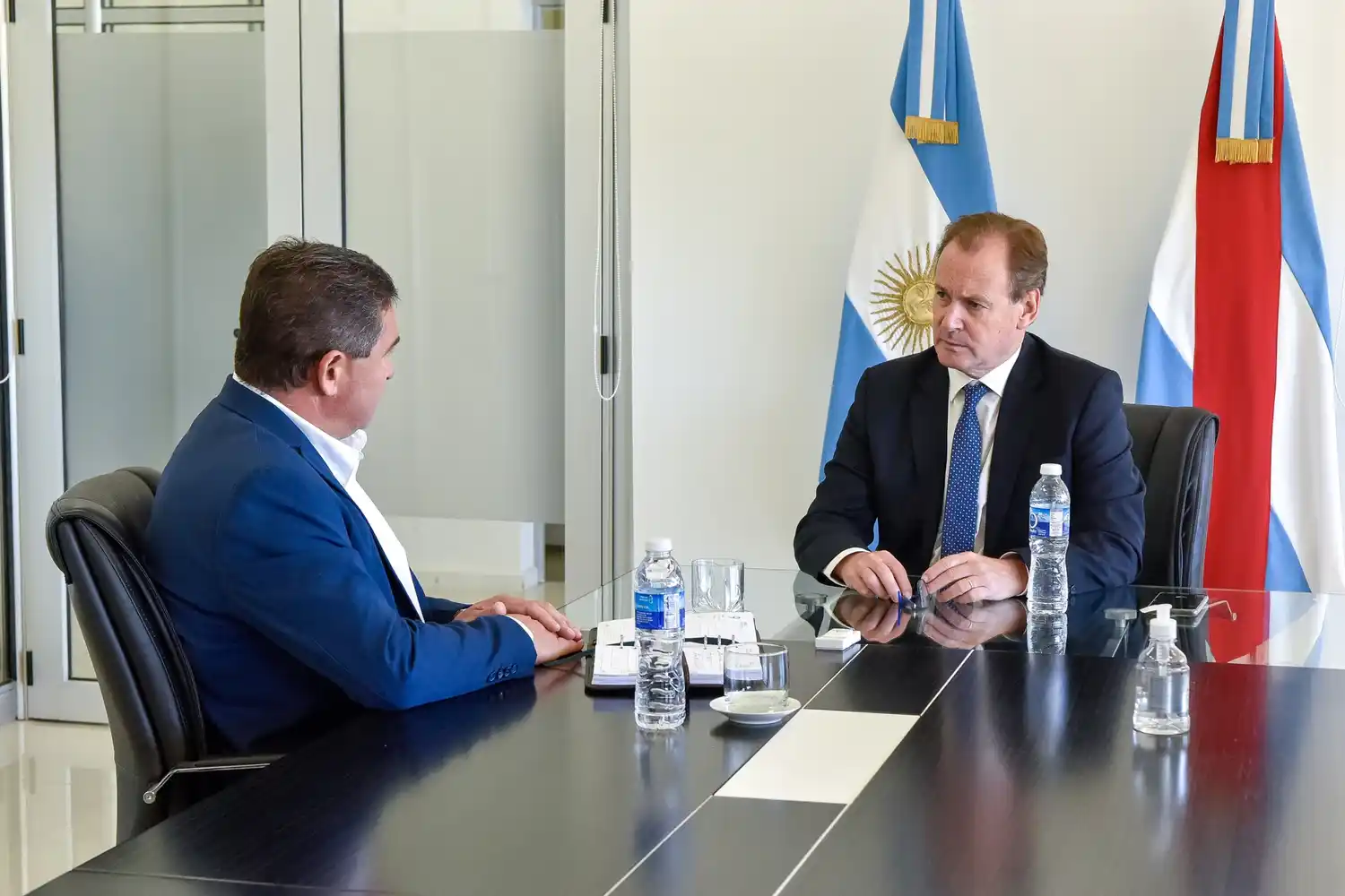 Bordet definió obras para Diamante con el intendente Darrichón