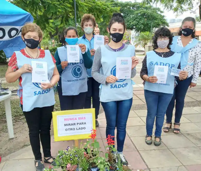 Educación privada: SADOP pide sanciones económicas a empleadores que despiden