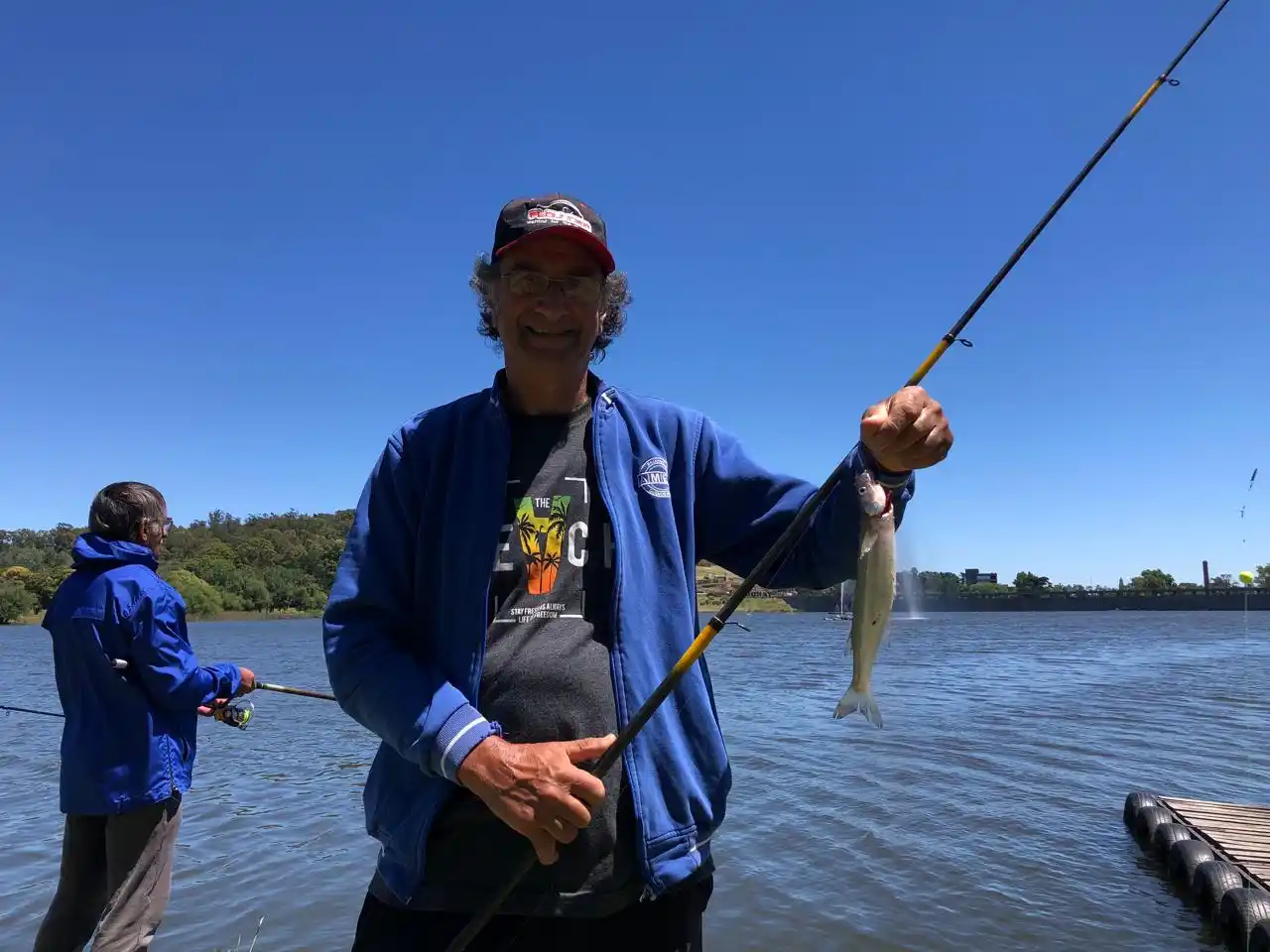 lago dique siembra pejerrey centro nautico 04-01-25 - 5