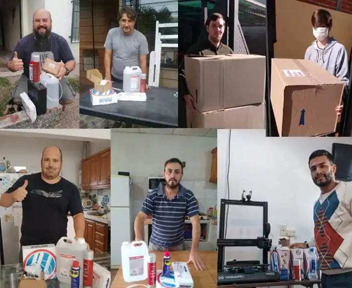 Se entregaron kits de mantenimiento para impresoras 3D en el marco  del proyecto 3D Print vs COVID-19