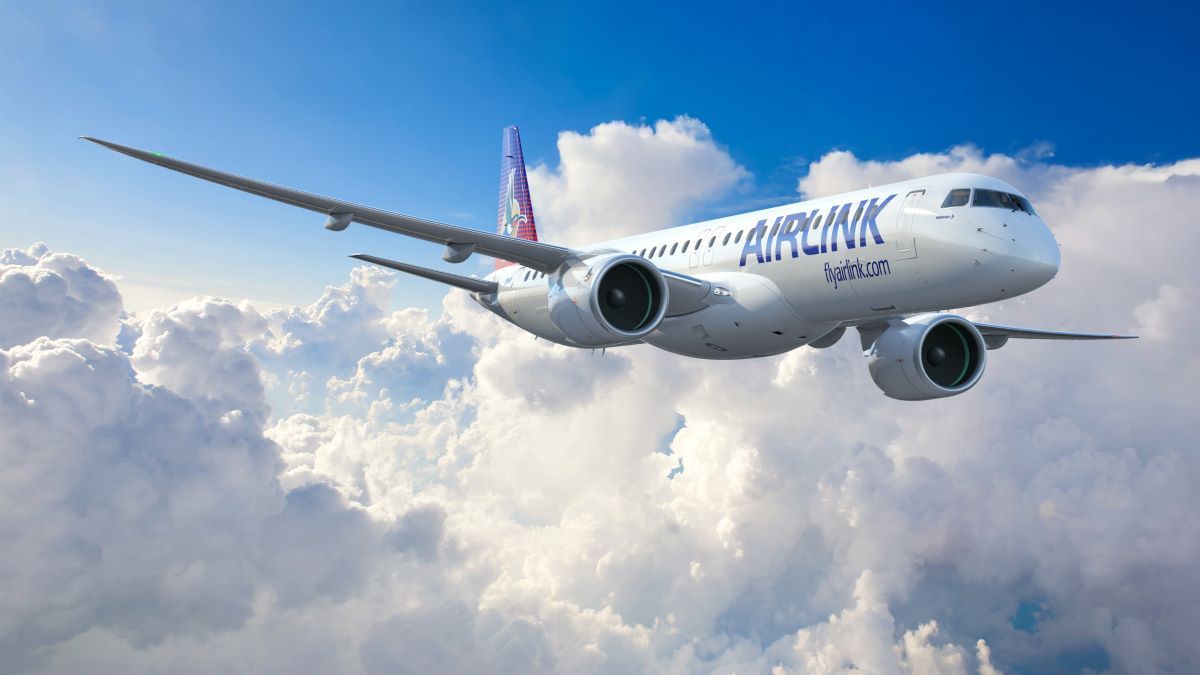 Embraer confirma la entrega de diez E195-E2 a Airlink a través de Azorra