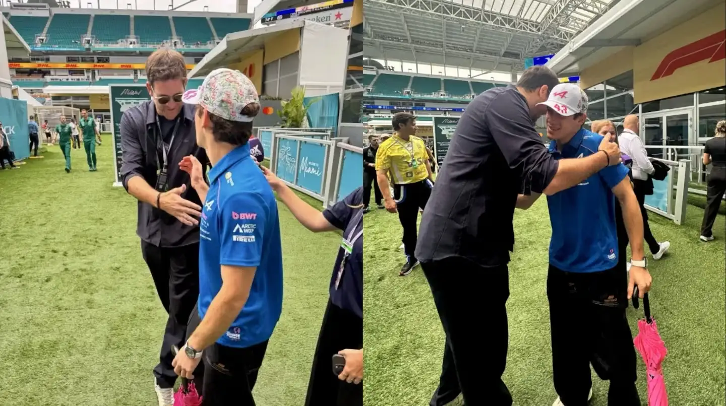 El encuentro de las dos grandes figuras del deporte argentino.