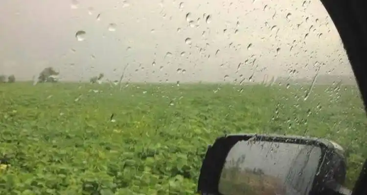 Se prevén para la jornada hasta 50 mm de lluvia, además de tormentas y ráfagas de viento.