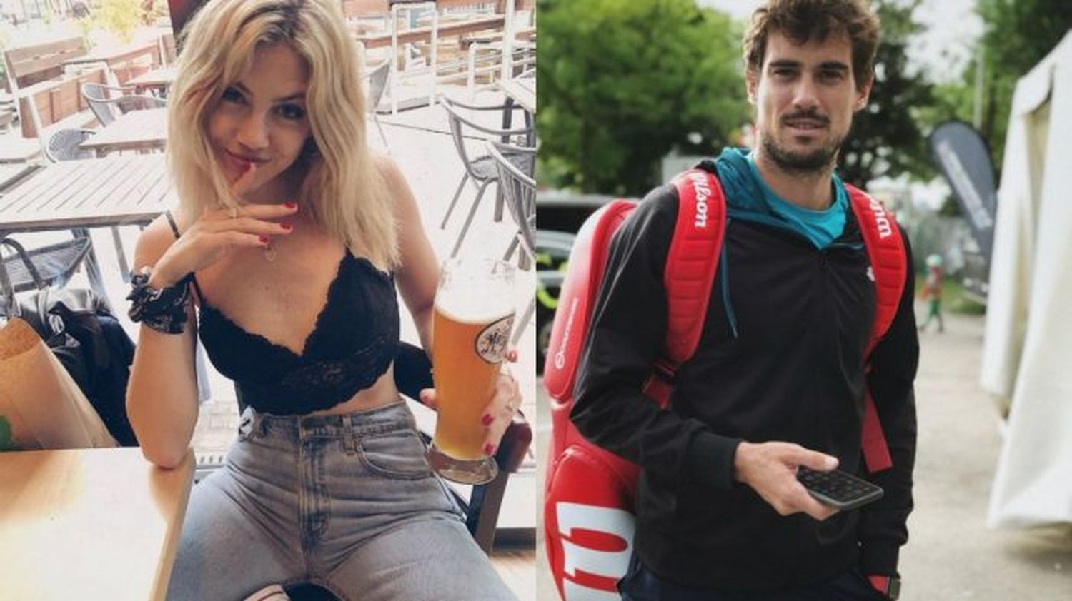 Las fotos que confirman el romance entre una modelo y un tenista
