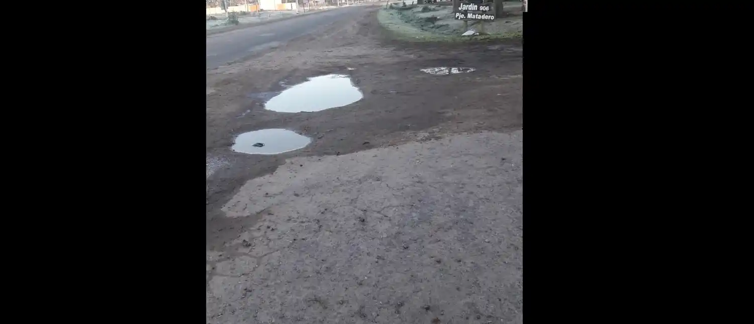 Reclamo por la entrada al jardín de Mataderos