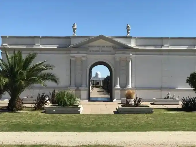 Cementerio de la localidad de Sastre, en el departamento San Martín. Crédito: Archivo Mirador Provincial.