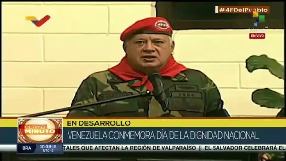 “NOS HEMOS MANTENIDO UNIDOS”: Diosdado destaca “la fortaleza del chavismo” a 32 años del 4F