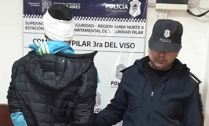 Violenta pelea entre hermanos: uno terminó apuñalado y el otro detenido
