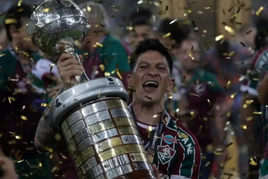 Germán Cano, figura de Fluminense: foto "a lo Messi" y pedido de selección