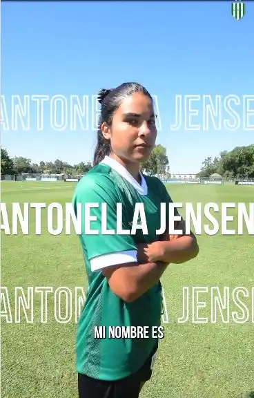 Banfield presentó a Antonella Jensen (VIDEO)