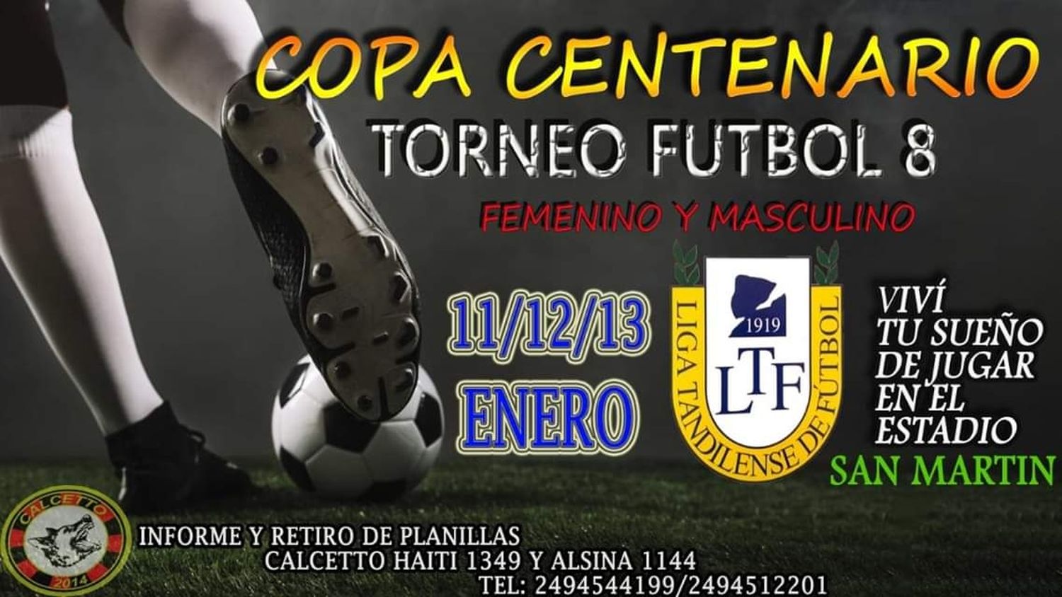 La Copa Centenario, en los festejos de la Liga