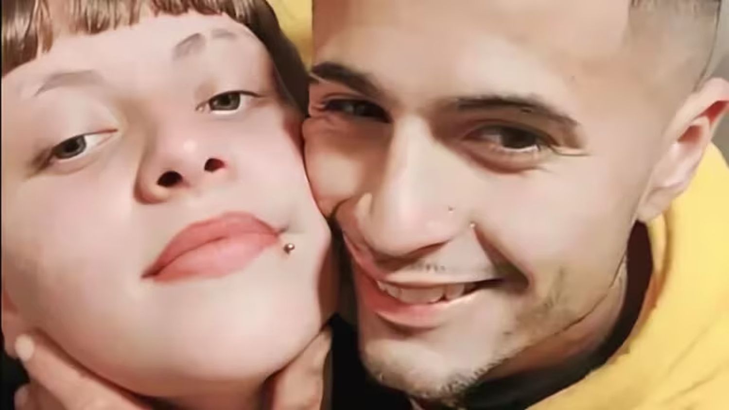 Morena Jazmín D’Alessandro y su novio