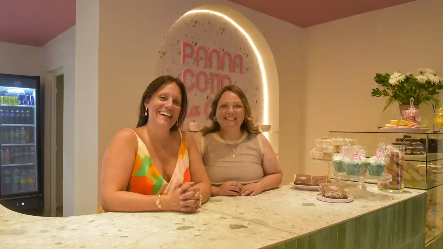 Lau y Fer, en su nueva casa.