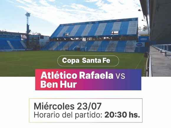 Clásico por Copa Santa Fe: Atlético y Ben Hur con operativo especial de seguridad