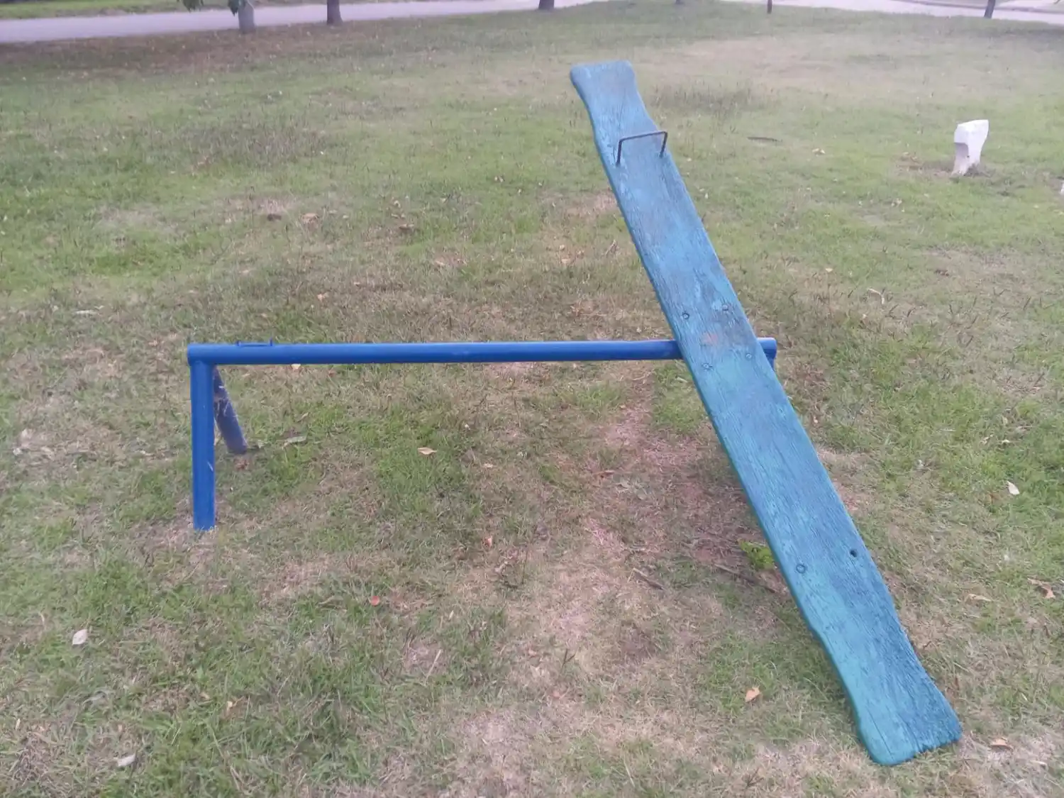 Plaza de Los Aromos: totalmente abandonada