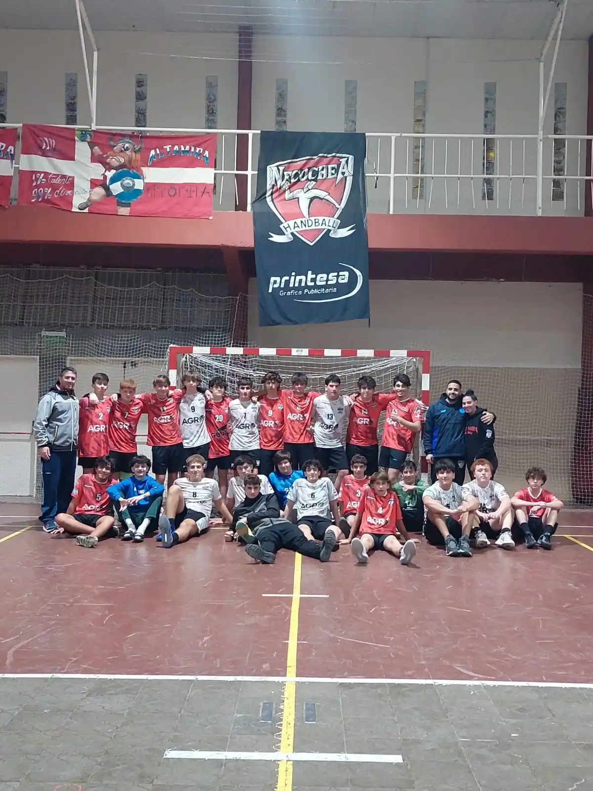 Altamira jugó en Mar del Plata frente a Once Unidos