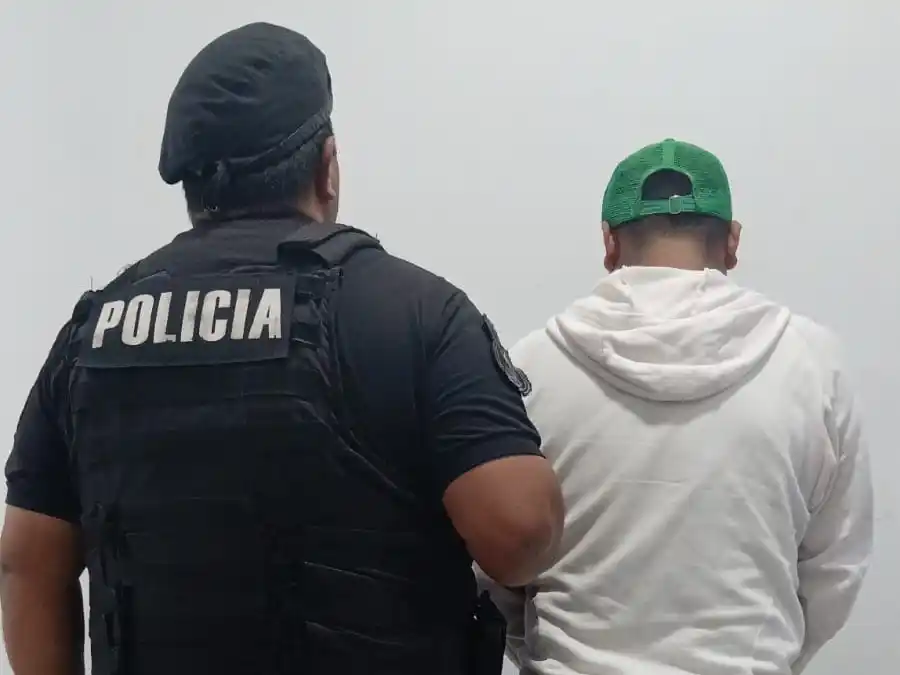 Detuvieron a un hombre por agredir a sus familiares y posteriormente atacar a los oficiales policiales
