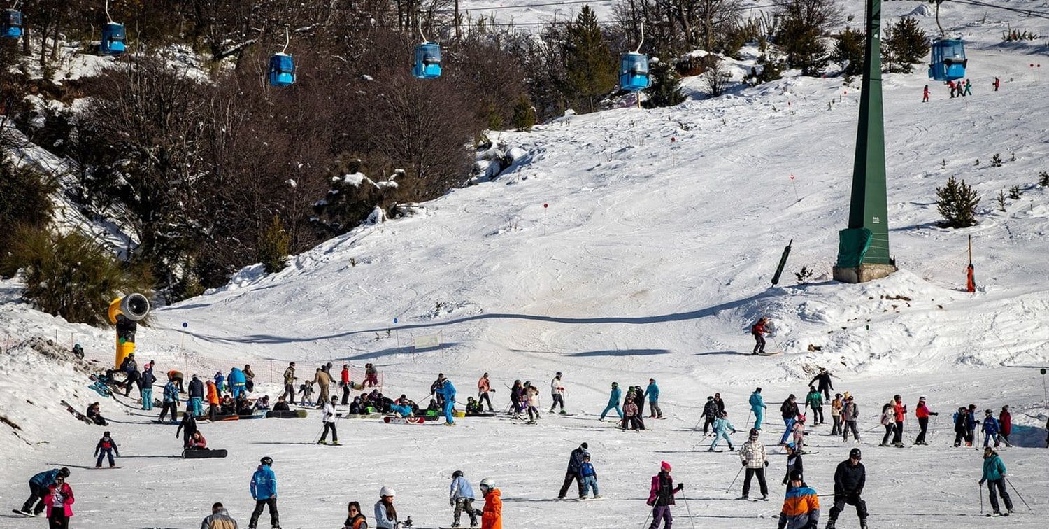 Como cada año, Bariloche fue uno de los destinos más elegidos por los turistas.