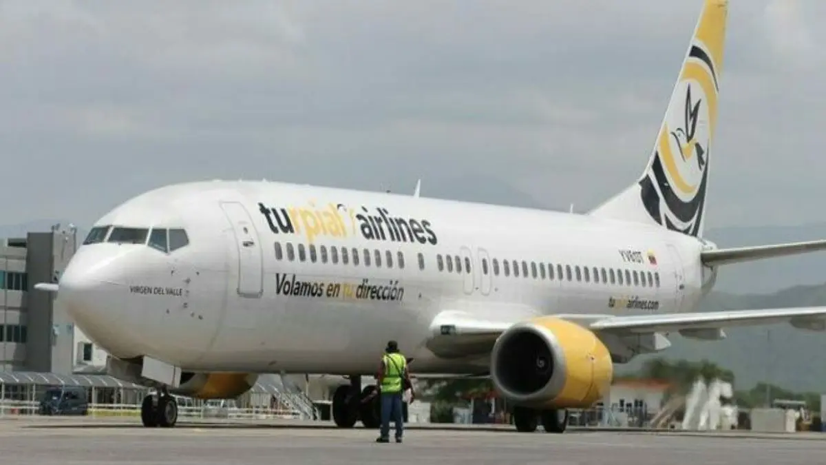 Turpial Airlines habilitará ruta entre Valencia y Bogotá