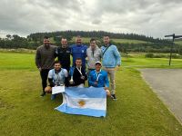 Tres tandilenses jugaron el Open de footgolf en Escocia