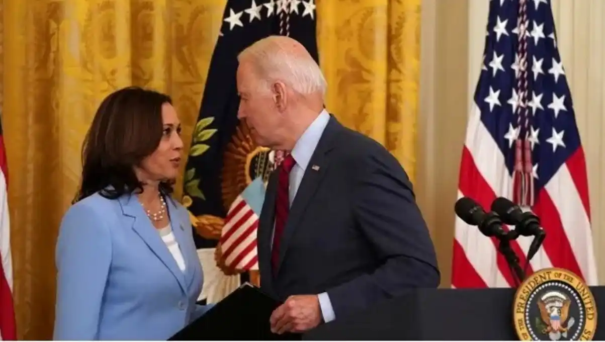 Kamala Harris insiste en que NO SUSTITUIRÁ A BIDEN en la candidatura demócrata