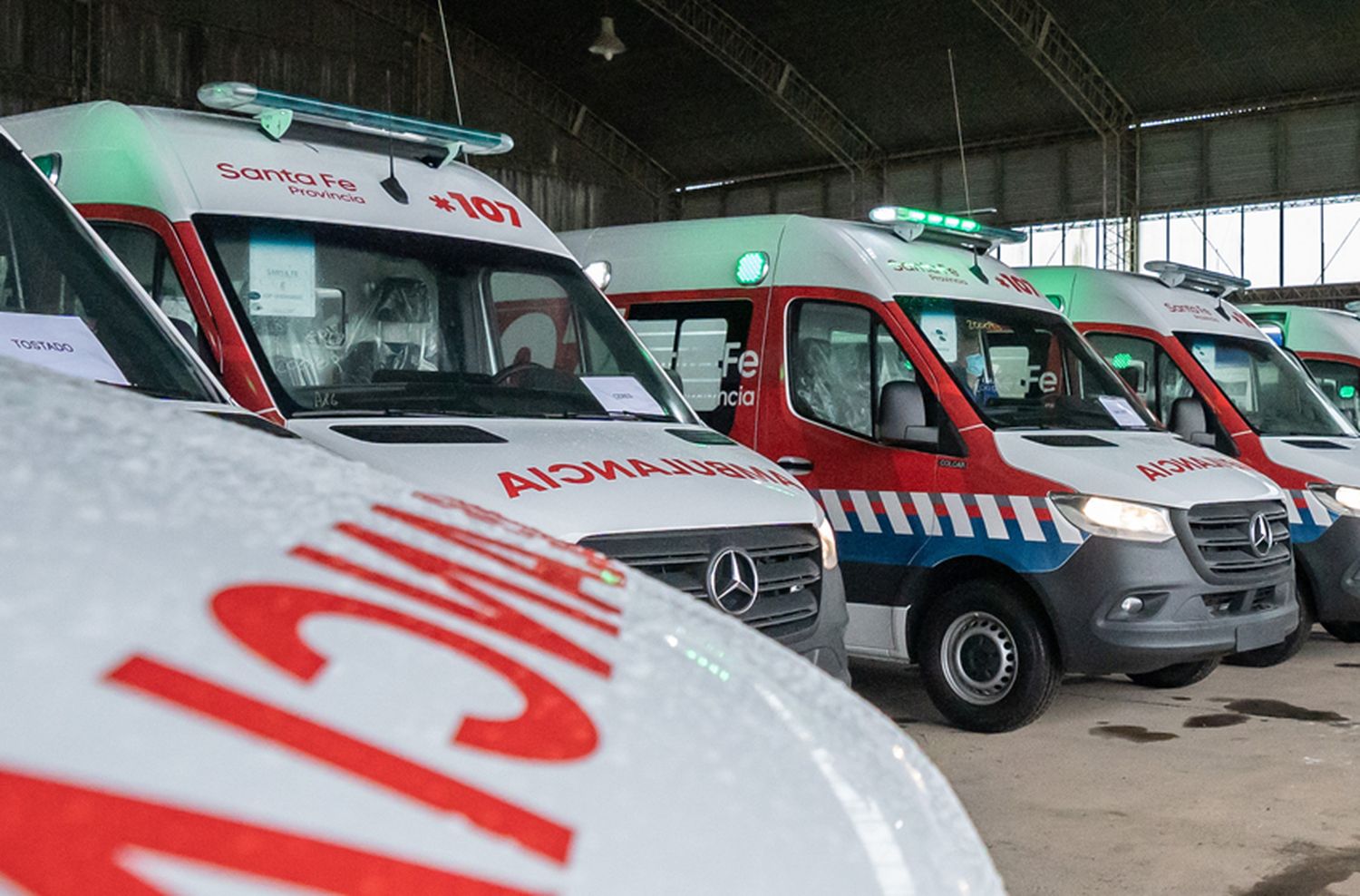 La provincia anunció la compra de 60 ambulancias de alta complejidad