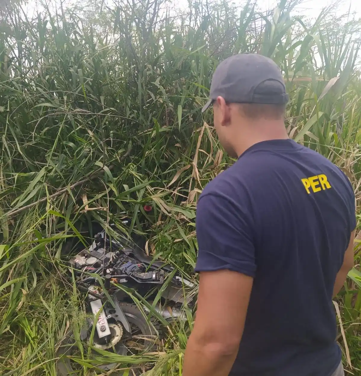 Recuperaron una motocicleta robada tras un operativo policial
