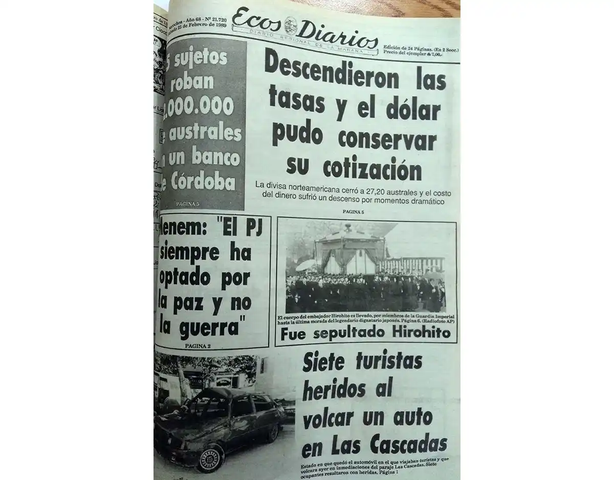 Sábado 25 de febrero de 1989