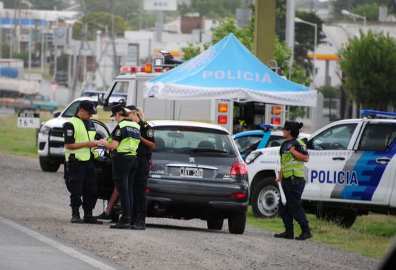 Se realizó un operativo de control en la Ruta Nacional 226