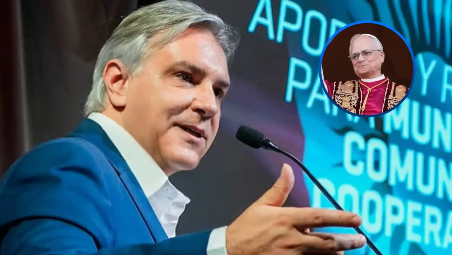 Martín Llaryora habló sobre la visita del Papa.
