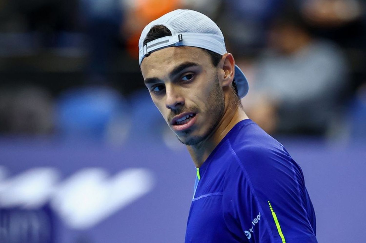 Francisco Cerúndolo juega contra Jannik Sinner en el ATP 500 de Viena