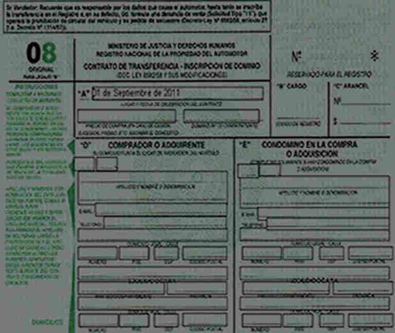 Qué dice el nuevo DNU  sobre el Registro de Propiedad del Automotor