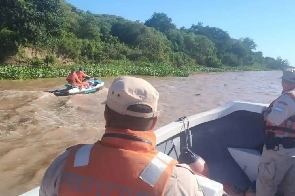 Prefectura trabajó en la búsqueda