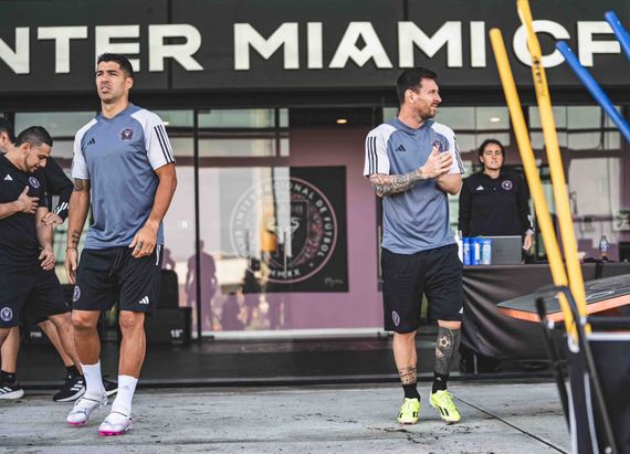 Messi y Suárez volvieron a reunirse en Inter Miami