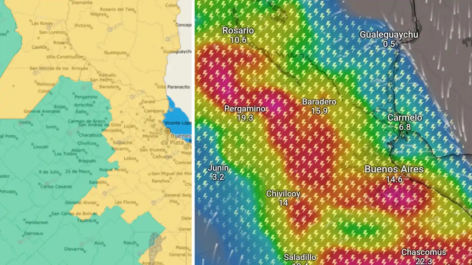 Alerta amarilla 250305