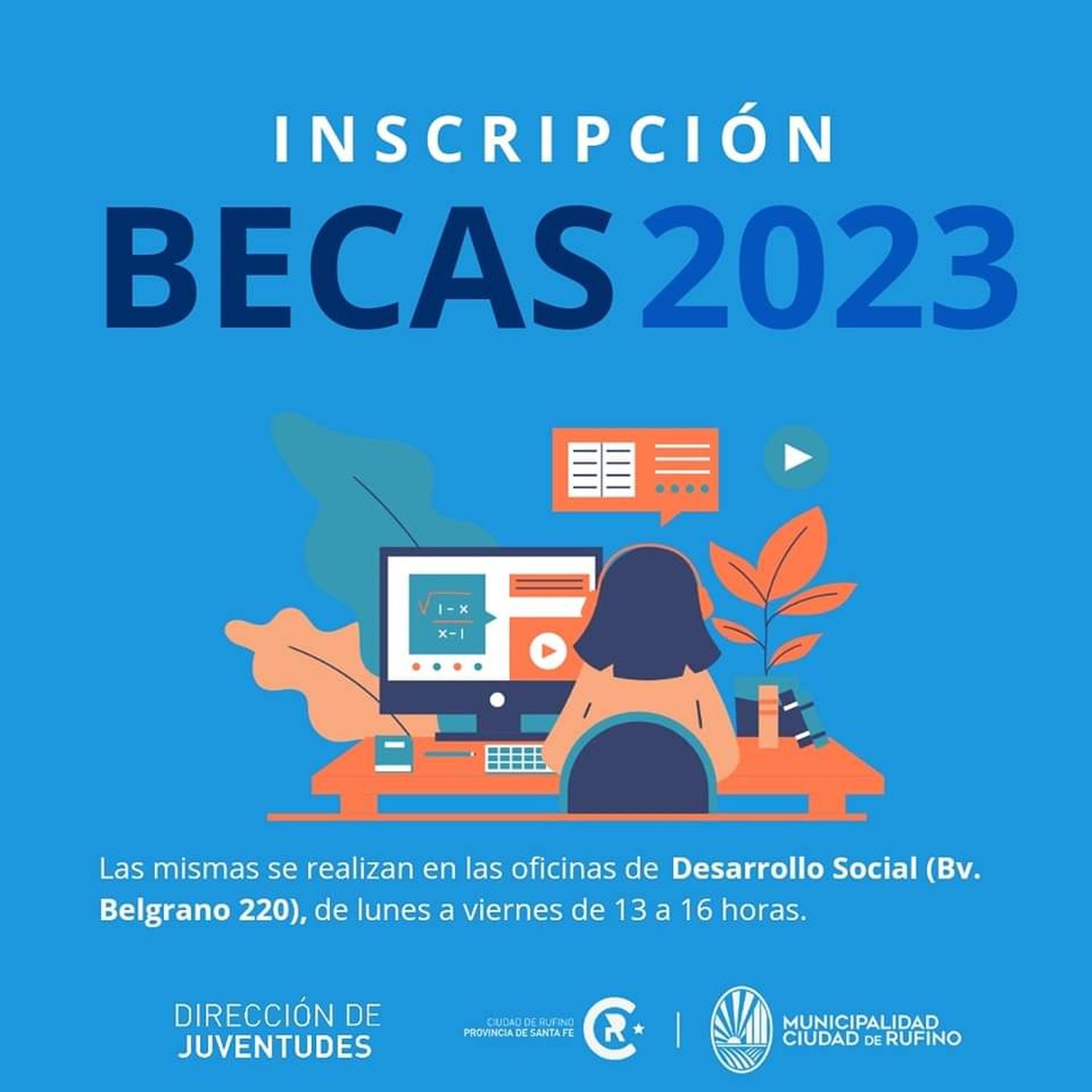 Reabren las inscripciones a las becas municipales