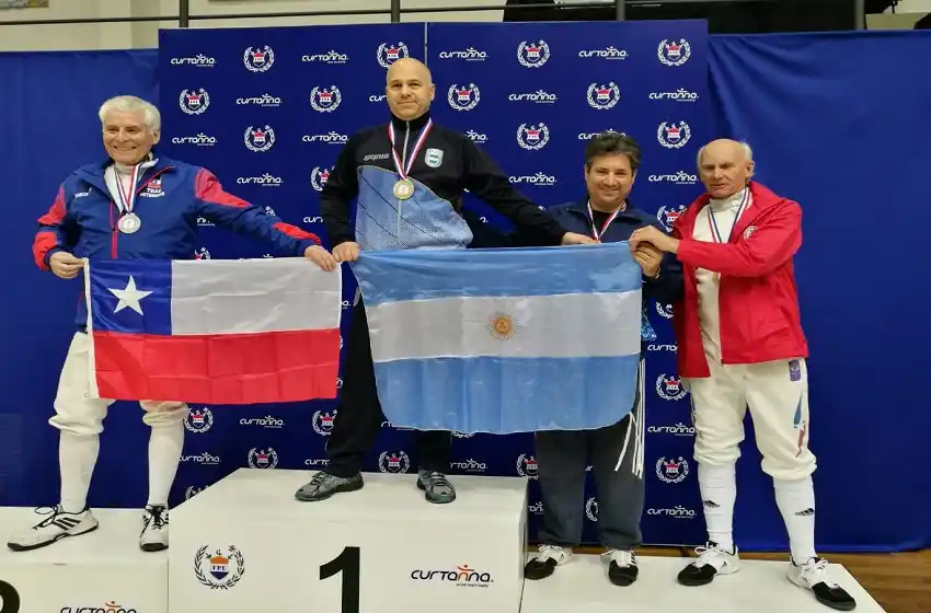 Sudamericano de Esgrima: el campeón es del Jockey Club de Rosario