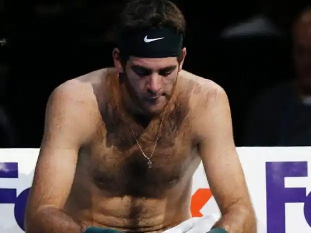 Del Potro se bajó de la Davis y ya no es el N° 4 del mundo