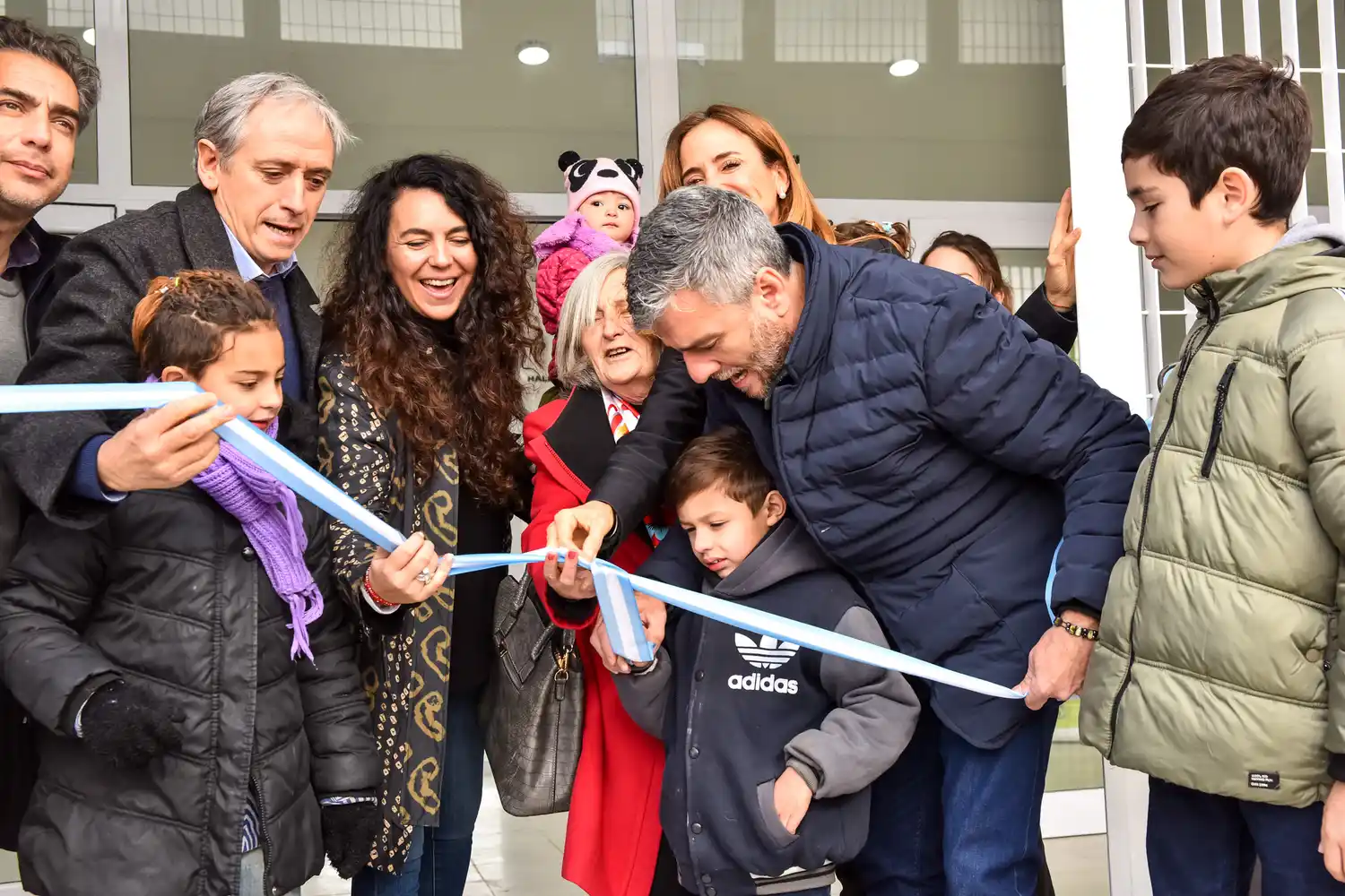 Javier Gastón y el ministro Zabaleta inauguraron el nuevo Espacio de Primera Infancia  en el barrio 30 de Mayo