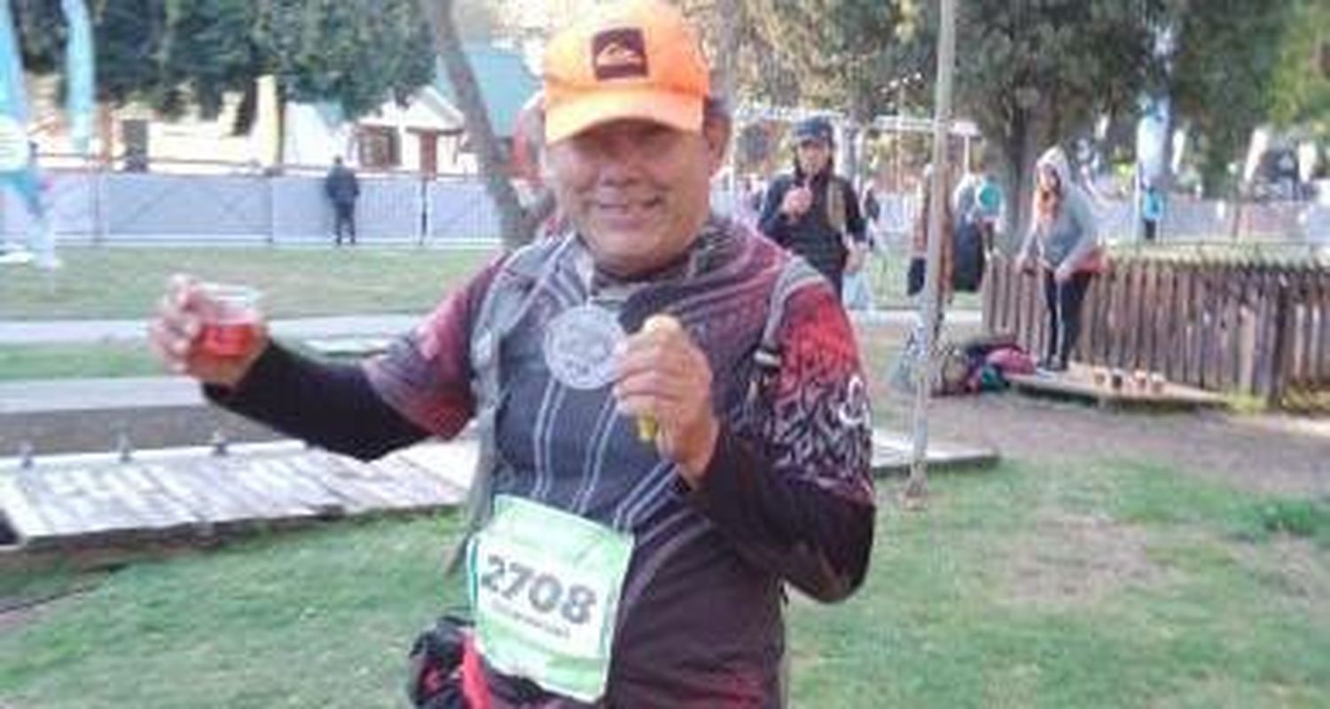 Atletismo: Enorme maratón de Luis Bouny en Villa La Angostura