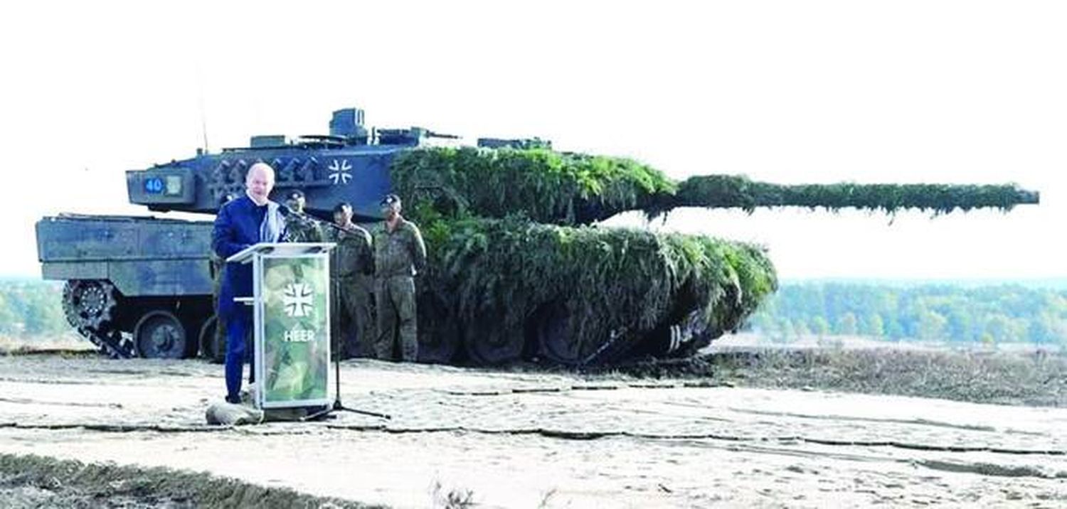 Alemania autorizó el envío de tanques �SLeopard⬝ a Ucrania