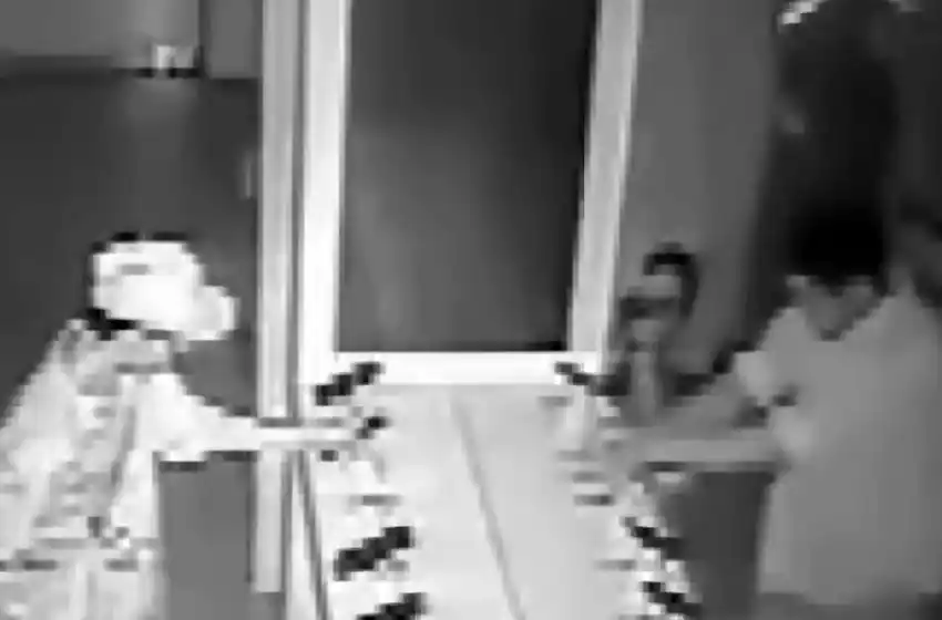 El video del robo de celulares en pleno centro