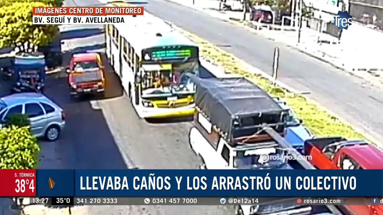 Una desgracia con suerte en el sur rosarino