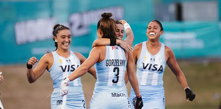 Las Leonas vencieron por 5 a 0 a Irlanda en el primer partido del 2026.